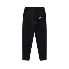 Trapstar autumn and winter casual sports suit hooded sweatshirt pants pullover simple letter drawstring top pants (37)