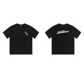 Trapstar short-sleeved T-shirt summer 2025 new letter print men and women casual loose round neck European and American trendy ins (5)
