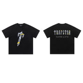 Trapstar short-sleeved T-shirt summer 2025 new letter print men and women casual loose round neck European and American trendy ins (18)