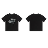 Trapstar short-sleeved T-shirt summer 2025 new letter print men and women casual loose round neck European and American trendy ins (12)