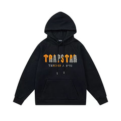 Trapstar niche trendy brand sweatshirt trousers sports leisure suit men and women couple autumn and winter plus velvet letter embroidery (10)