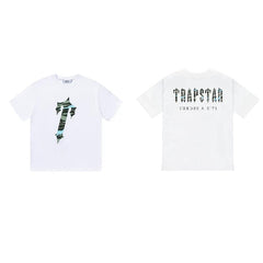 Trapstar short-sleeved T-shirt summer 2025 new letter print men and women casual loose round neck European and American trendy ins (7)