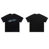 Trapstar short-sleeved T-shirt summer 2025 new letter print men and women casual loose round neck European and American trendy ins (29)