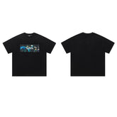 Trapstar short-sleeved T-shirt summer 2025 new letter print men and women casual loose round neck European and American trendy ins (38)