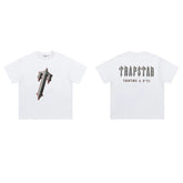 Trapstar short-sleeved T-shirt summer 2025 new letter print men and women casual loose round neck European and American trendy ins (20)
