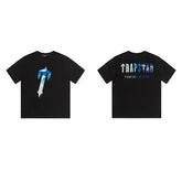 Trapstar short-sleeved T-shirt summer 2025 new letter print men and women casual loose round neck European and American trendy ins (7)