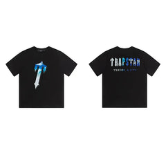 Trapstar short-sleeved T-shirt summer 2025 new letter print men and women casual loose round neck European and American trendy ins (7)