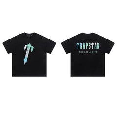 Trapstar short-sleeved T-shirt summer 2025 new letter print men and women casual loose round neck European and American trendy ins (16)