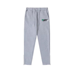 Trapstar autumn and winter casual sports suit hooded sweatshirt pants pullover simple letter drawstring top pants (15)