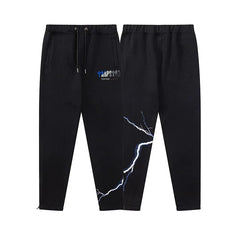 Trapstar niche trendy brand sweatshirt trousers sports leisure suit men and women couple autumn and winter plus velvet letter embroidery (53)