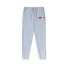 Trapstar niche trendy brand sweatshirt trousers sports leisure suit men and women couple autumn and winter plus velvet letter embroidery (7)
