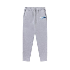 Trapstar niche trendy brand sweatshirt trousers sports leisure suit men and women couple autumn and winter plus velvet letter embroidery (39)