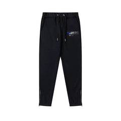 Trapstar niche trendy brand sweatshirt trousers sports leisure suit men and women couple autumn and winter plus velvet letter embroidery (13)