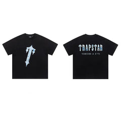 Trapstar short-sleeved T-shirt summer 2025 new letter print men and women casual loose round neck European and American trendy ins (17)