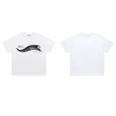 Trapstar short-sleeved T-shirt summer 2025 new letter print men and women casual loose round neck European and American trendy ins (43)
