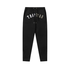 Trapstar autumn and winter casual sports suit hooded sweatshirt pants pullover simple letter drawstring top pants (39)