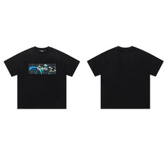 Trapstar short-sleeved T-shirt summer 2025 new letter print men and women casual loose round neck European and American trendy ins (38)