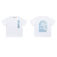 Trapstar short-sleeved T-shirt summer 2025 new letter print men and women casual loose round neck European and American trendy ins (28)