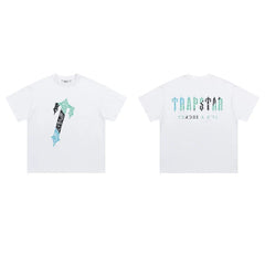 Trapstar short-sleeved T-shirt summer 2025 new letter print men and women casual loose round neck European and American trendy ins (15)